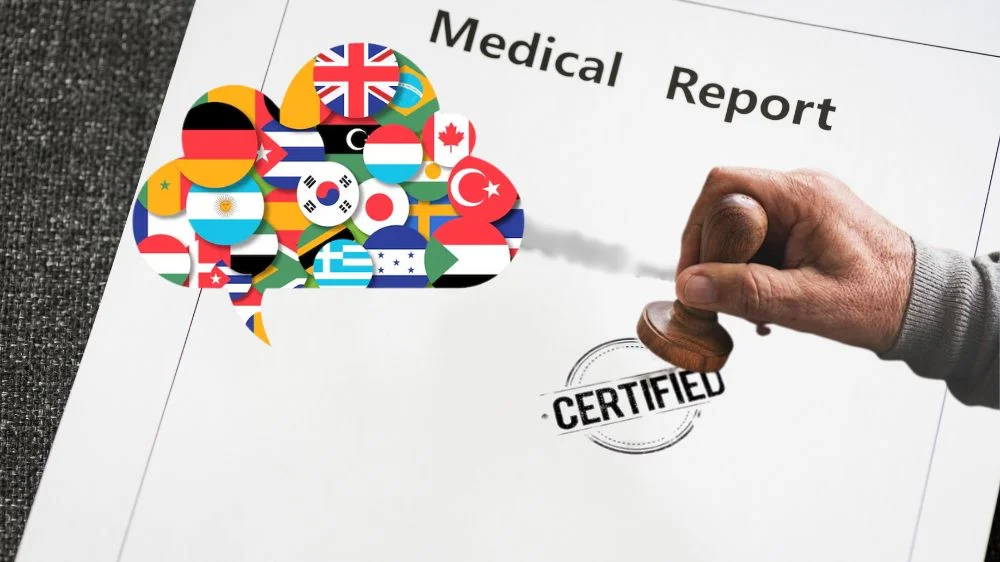 الترجمة الطبية التحريرية المعتمدة
