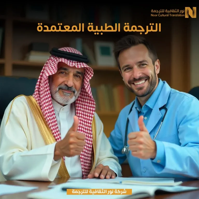 ترجمة طبية معتمدة