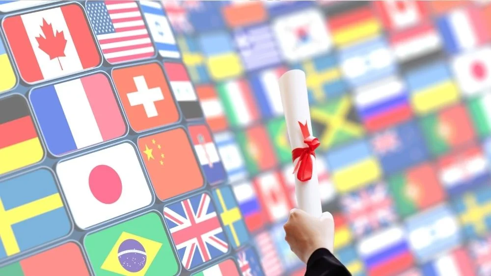 لغات ترجمة شهادة التخرج