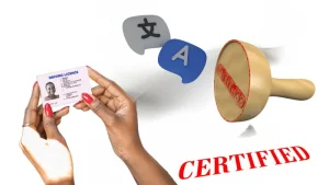 ترجمة رخصة القيادة