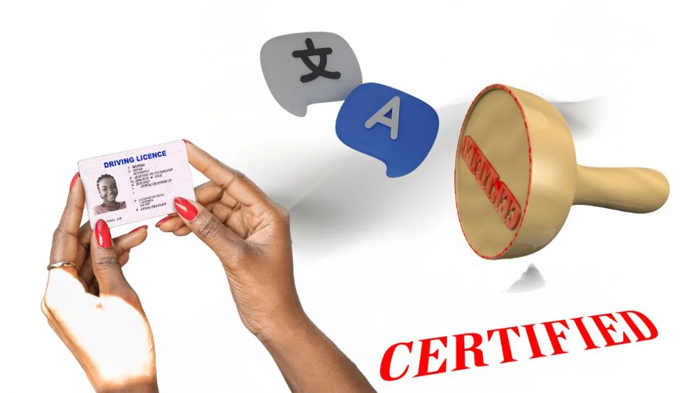 ترجمة رخصة القيادة