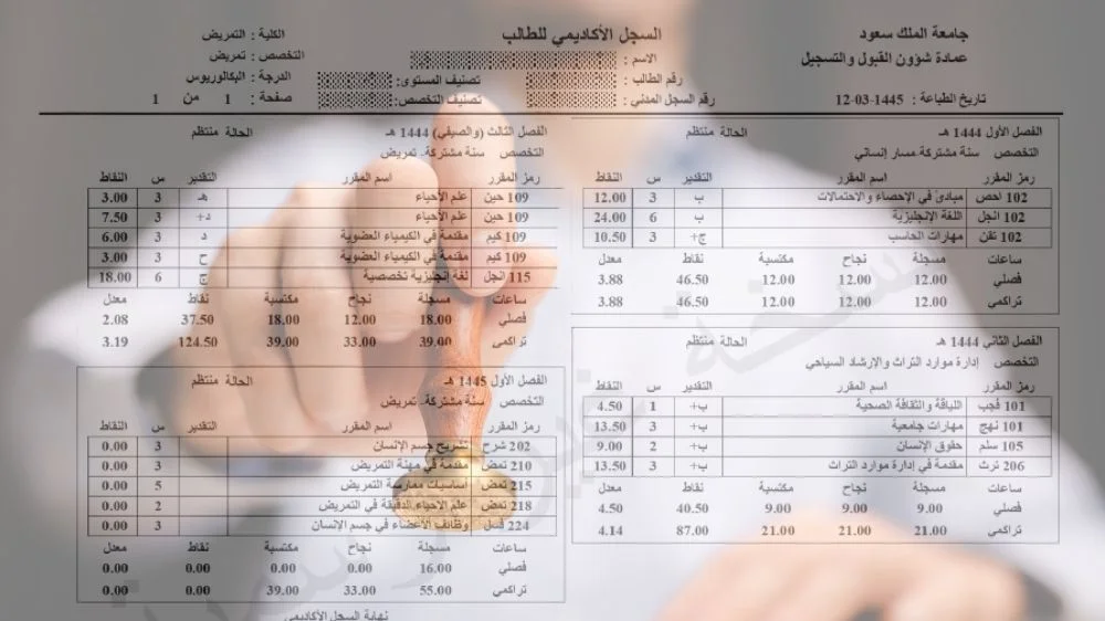 مكتب ترجمة معتمد لترجمة السجل الأكاديمي